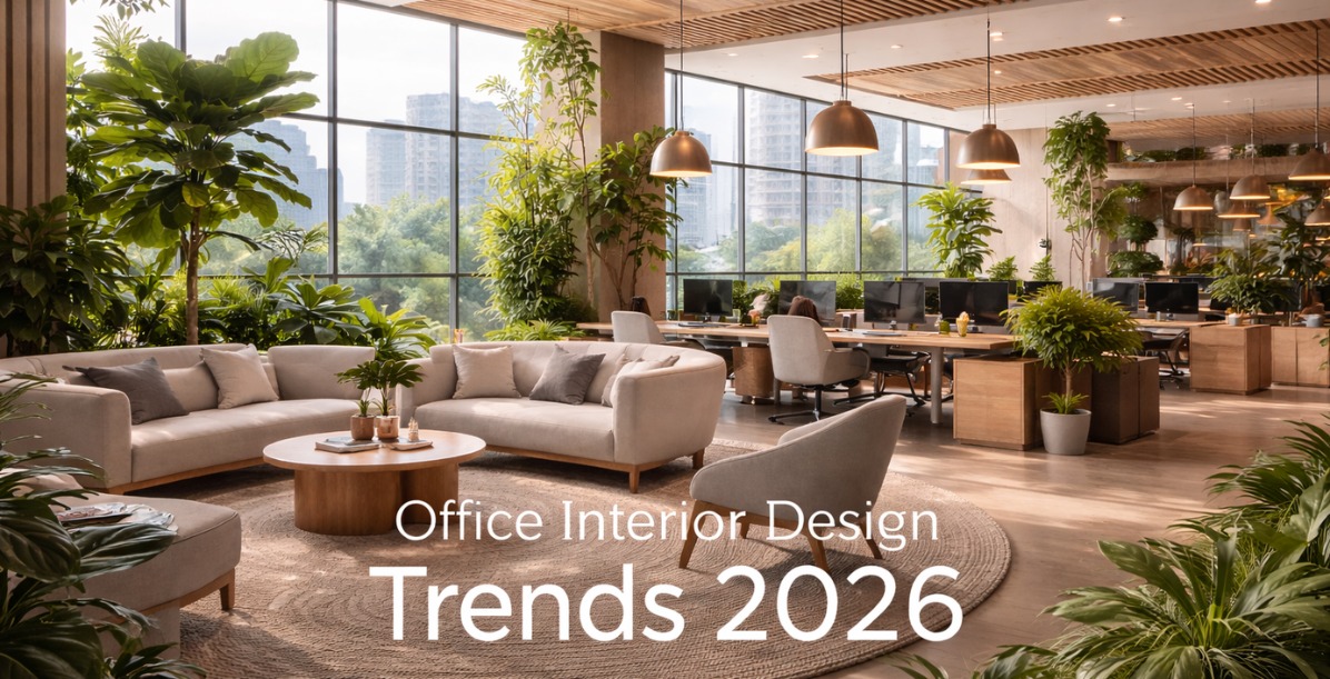 Office Interior Design Trends 2026: How Workspaces in India Are Being Re-Engineered for Performance